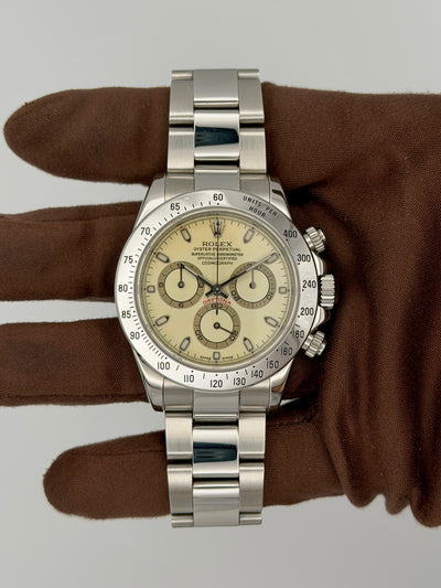 2004 Rolex Daytona 40mm Stainless Steel 116520