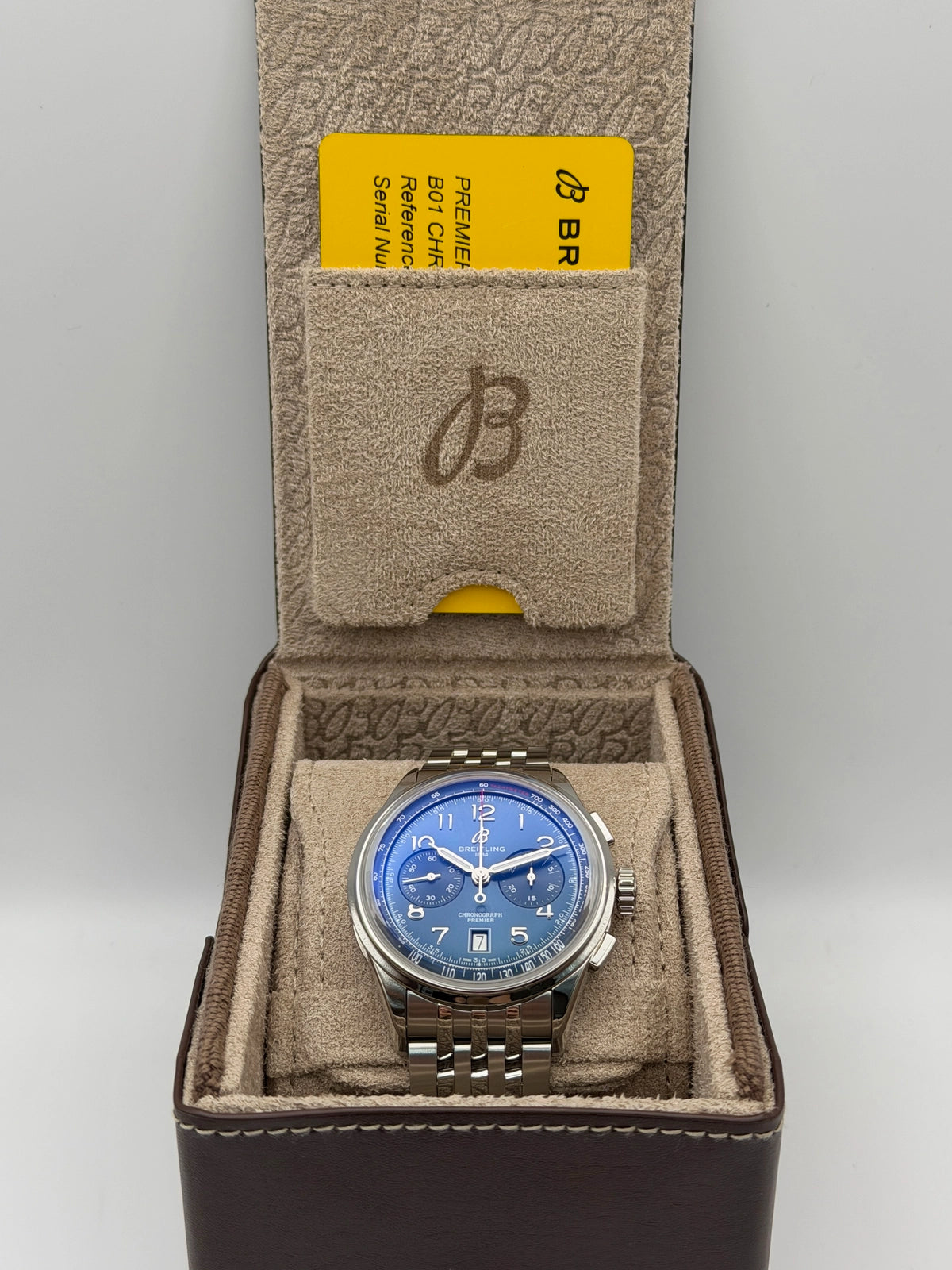 2026 Breitling Premier B01 Chronograph 42 42mm Stainless Steel AB0145171C1A1