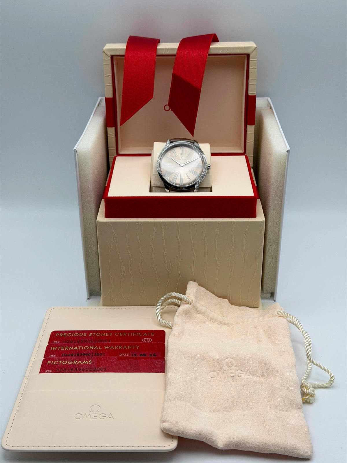 2026 Omega De Ville Tresor 39mm Stainless Steel 428.18.39.60.13.001