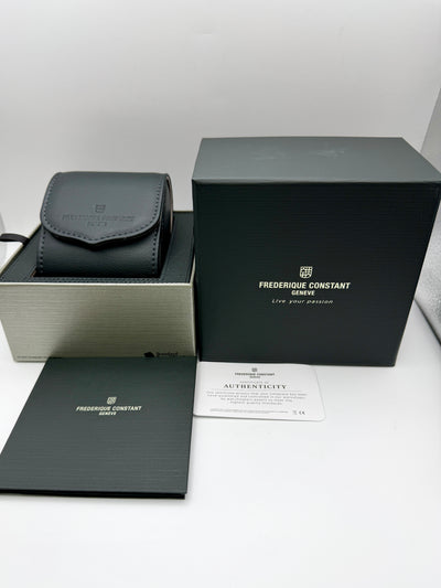 2024 Frederique Constant Classics Quartz Chronograph Triple Calendar 40mm Stainless Steel FC-296SW5B6B