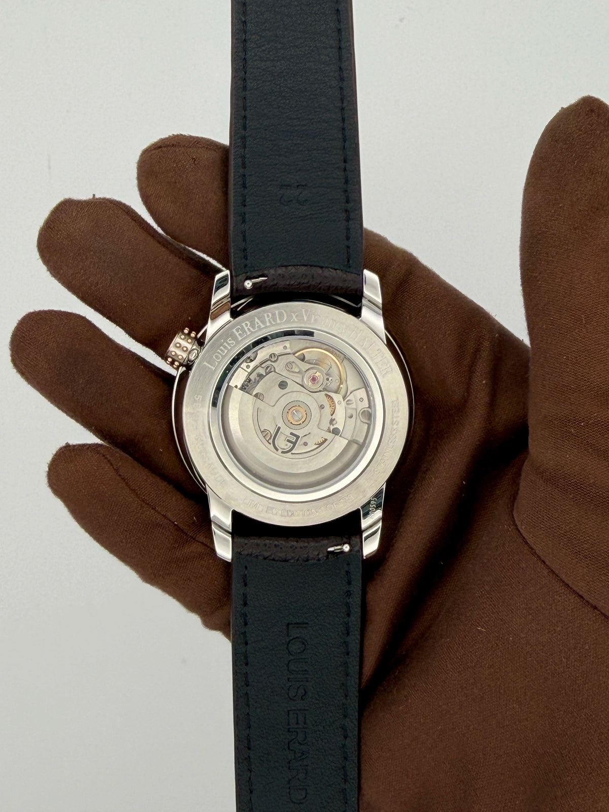 2026 Louis Erard Le Régulateur Vianney Halter 43mm Rose Gold & Stainless Steel 85246AA03