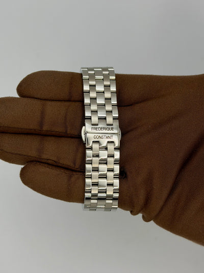 2024 Frederique Constant Classics Quartz Chronograph Triple Calendar 40mm Stainless Steel FC-296SW5B6B