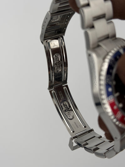 2001 Rolex GMT-Master II Pepsi SEL Bracelet 40mm Stainless Steel 16710