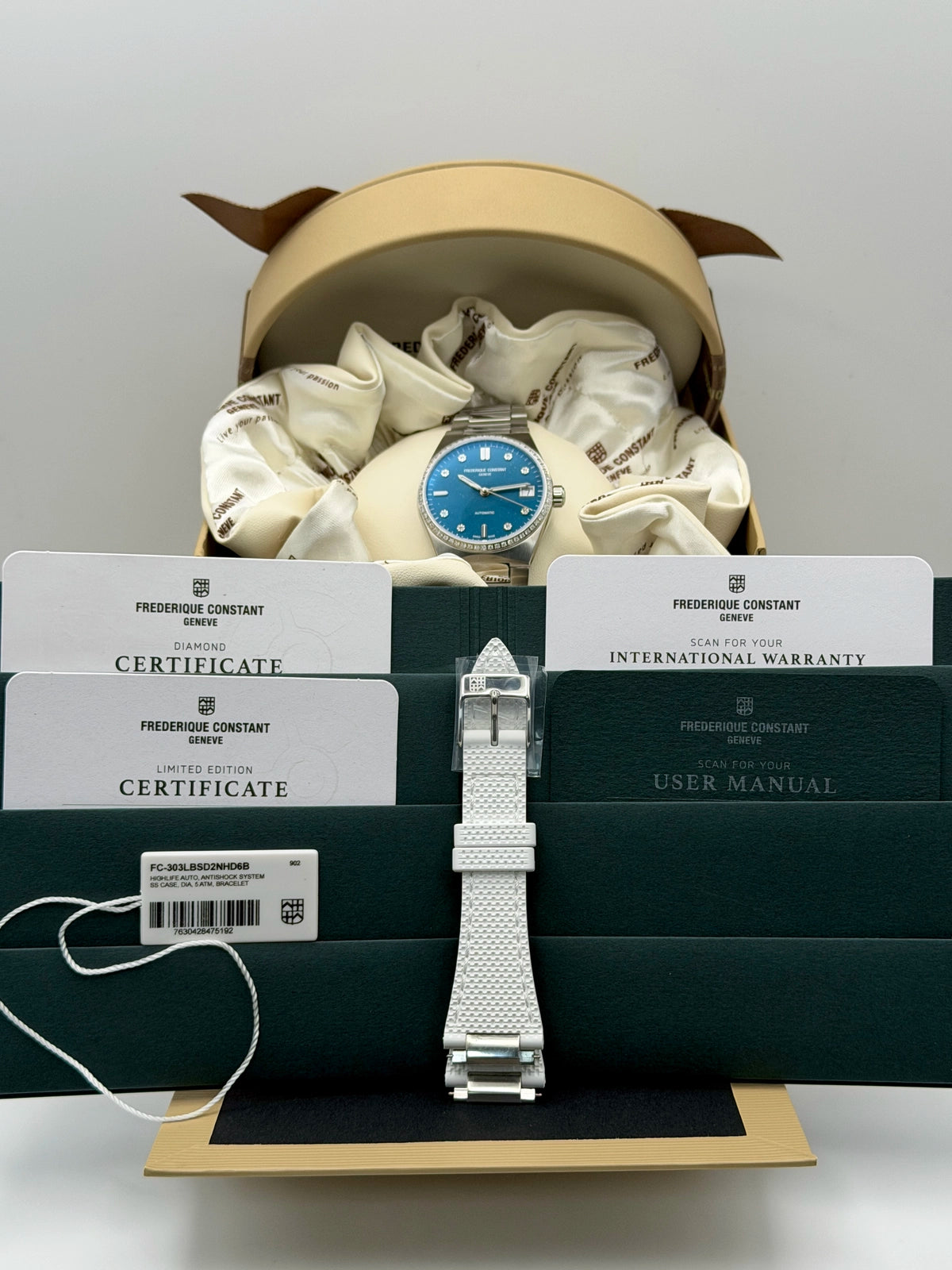 2026 Frederique Constant Highlife Ladies Automatic Sparkling 34mm Stainless Steel FC-303LBSD2NHD6B