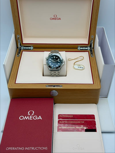 2024 Omega Seamaster Diver 300M Co-Axial Master Chronometer 42mm Stainless Steel 210.30.42.20.10.001