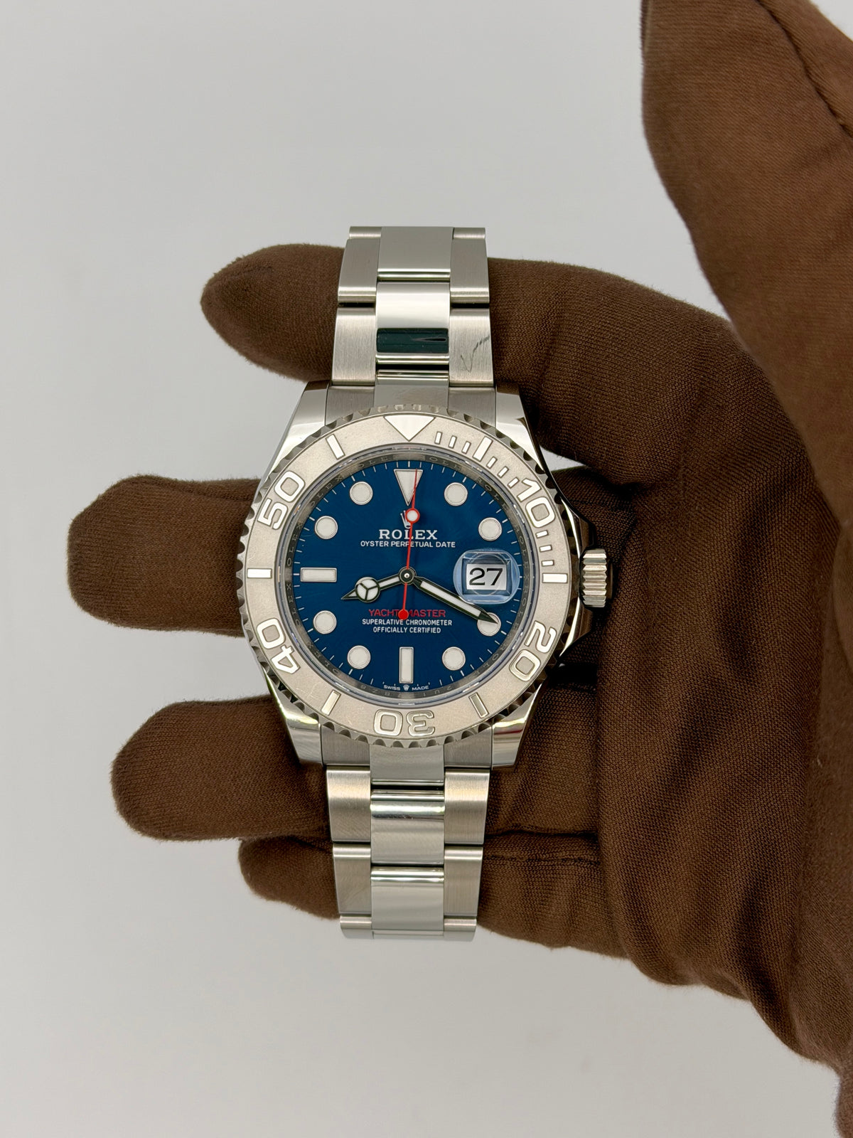 2025 Rolex Yacht-Master 40mm Stainless Steel & Platinum 126622