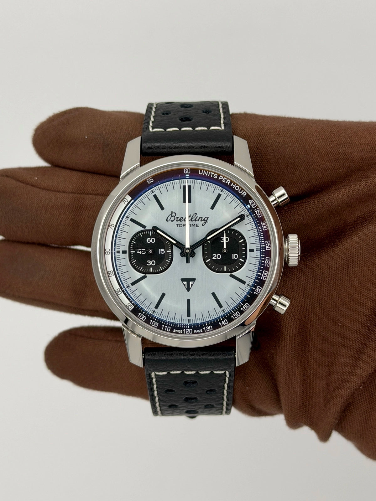 2026 Breitling Top Time Chrono B01 Triumph 41 41mm Stainless Steel AB01764A1C1X1