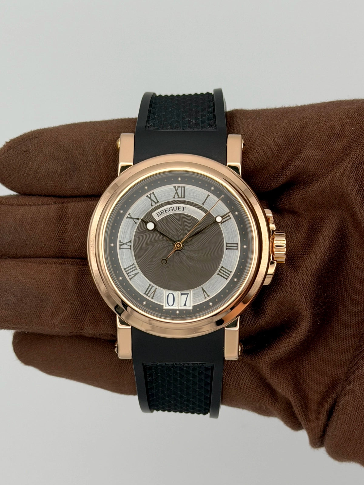 2015 Breguet Marine II Large Date 39mm Rose Gold 5817BR/Z2/5V8