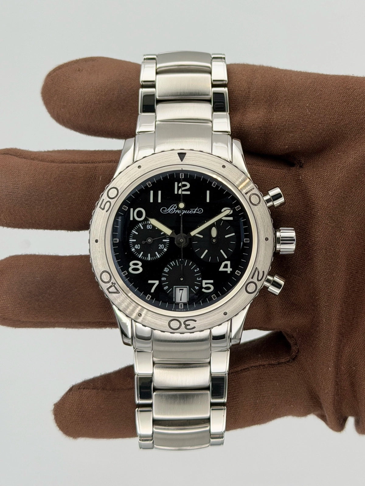 Breguet Type XX - XXI - XXII 39.5mm Stainless Steel 3820ST/H2/SW9