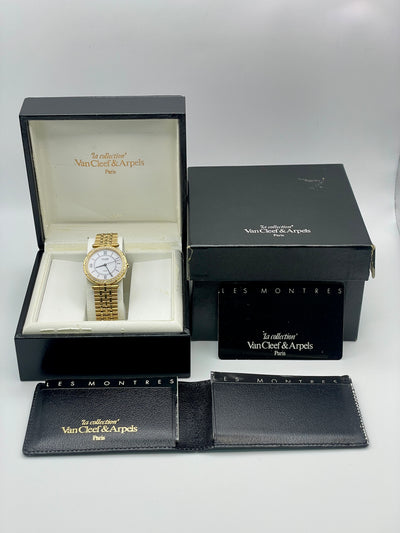 1993 Van Cleef & Arpels La Collection Sport 30mm Yellow Gold 14302B1