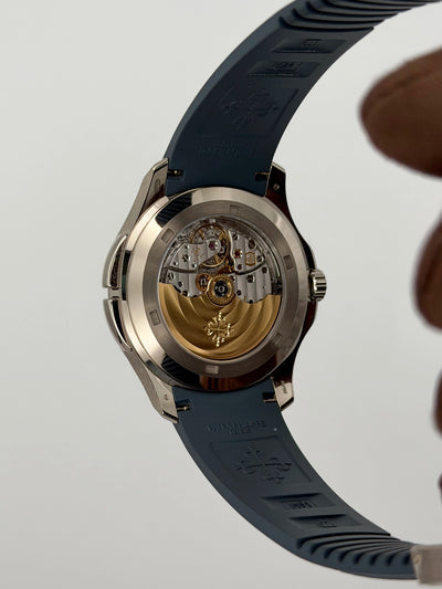 2025 Patek Philippe Aquanaut Travel Time 41mm White Gold 5164G-001
