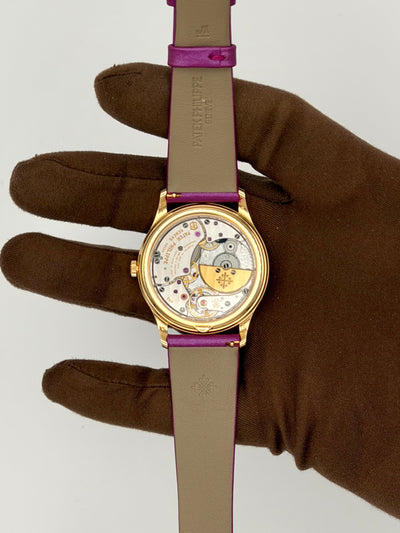 2026 Patek Philippe Calatrava - Ladies Calatrava Joaillerie 35mm Rose Gold 4997/200R-001