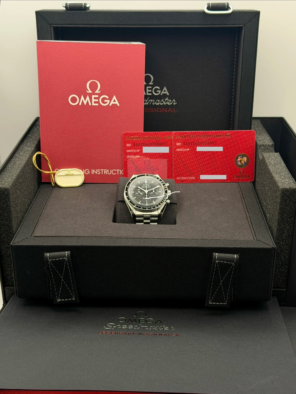 2026 Omega Moonwatch Professional Co-Axial Master Chronometer Chronograph 42mm Stainless Steel 310.30.42.50.01.002