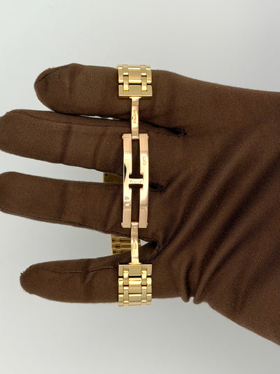 2005 Cartier Tank Americaine W26015K2 35 x 19mm Yellow Gold 1710