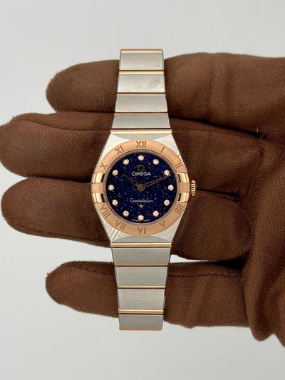 2026 Omega Constellation Quartz 25mm Stainless Steel/Sedna Gold 131.20.25.60.53.002