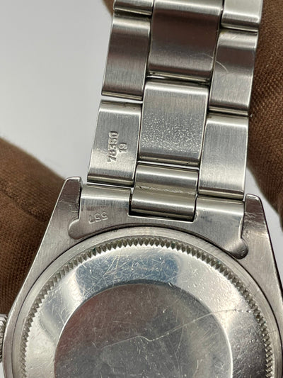 1975 Rolex Oyster Perpetual Date Green Khanjar for Sultanate of Oman 34mm Stainless Steel 1500