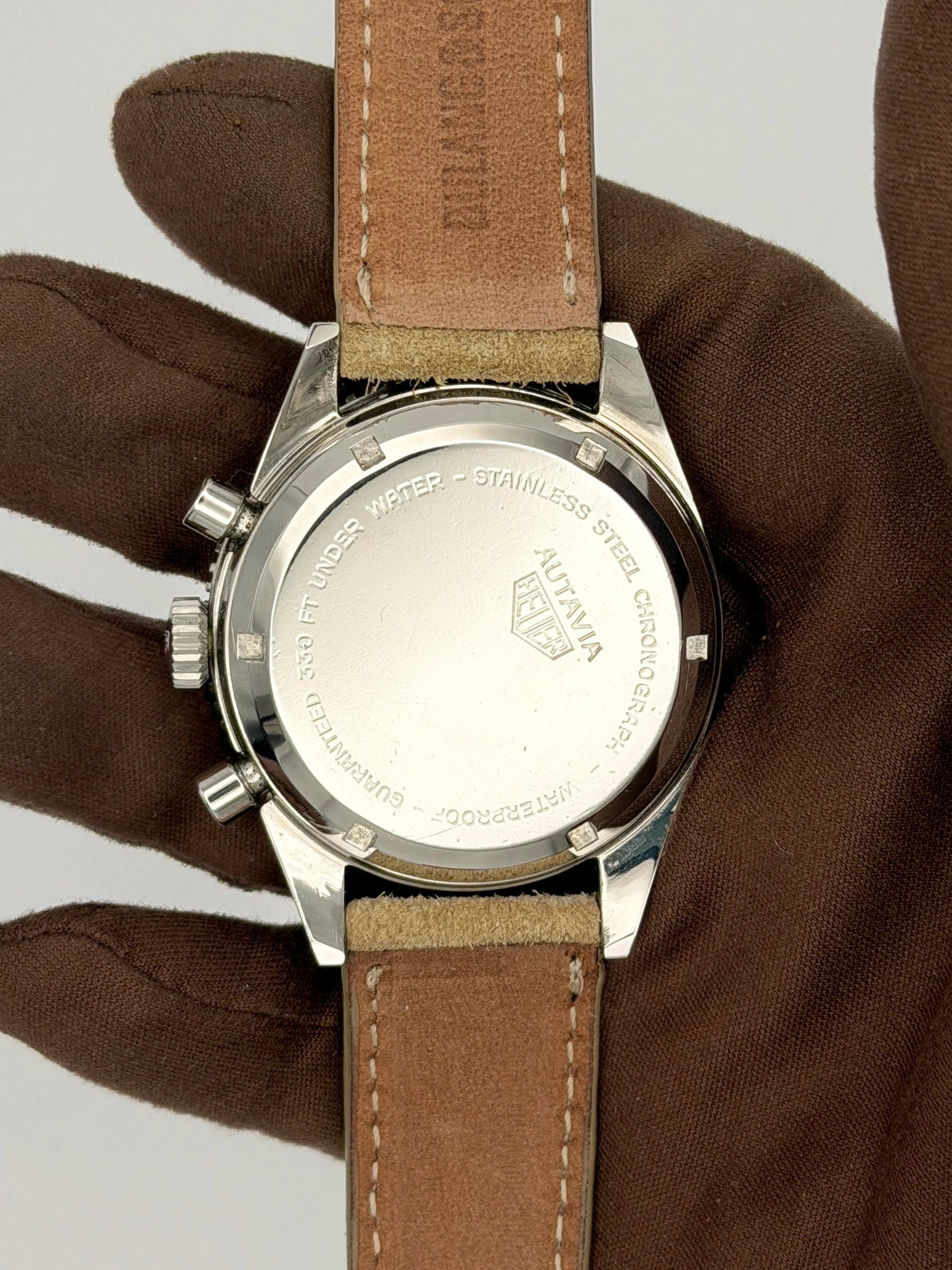 1967 Tag Heuer Autavia Chronograph “Jochen Rindt” Valjoux 72 39mm Stainless Steel 2446