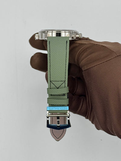 2025 Patek Philippe Calatrava Pilot Travel Time 42mm White Gold 5524G-010