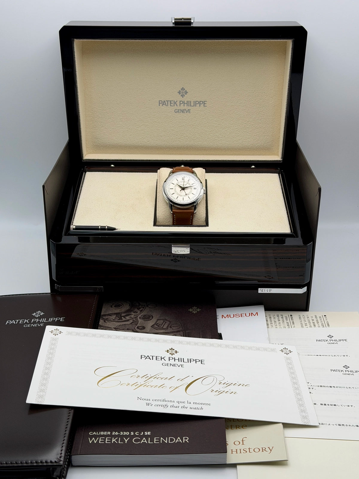 2022 Patek Philippe Complications Calatrava Weekly Calendar 40mm Stainless Steel 5212A-001