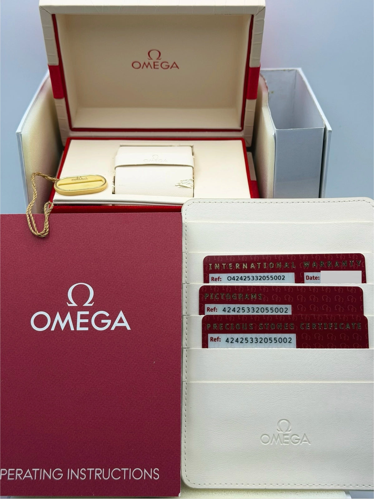 2026 Omega De Ville 32.7mm Stainless Steel/Rose Gold 424.25.33.20.55.002