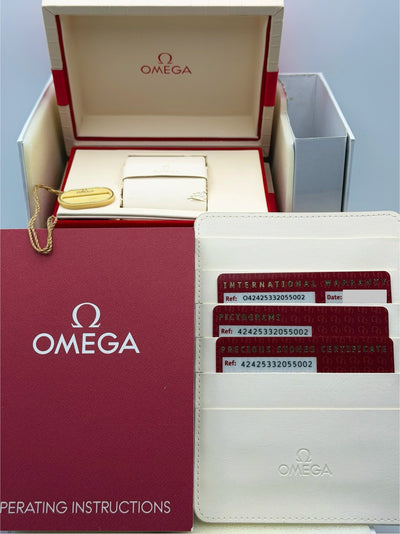 2026 Omega De Ville 32.7mm Stainless Steel/Rose Gold 424.25.33.20.55.002