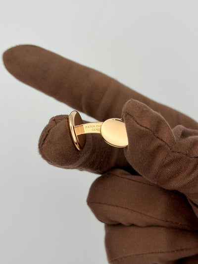2026 Patek Philippe Golden Ellipse Cuff Links Rose Gold 205.9102R5-010