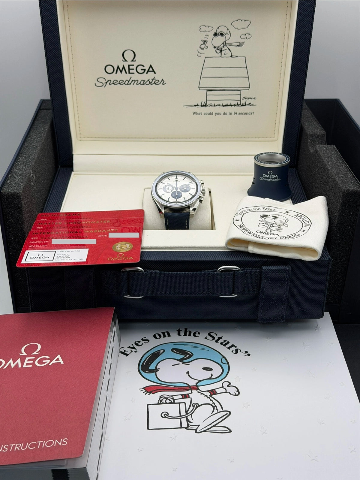 2025 Omega Speedmaster Anniversary Series Co-Axial Master Chronometer Chronograph “Silver Snoopy Award” 42mm Stainless Steel 310.32.42.50.02.001