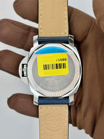 2007 Panerai Luminor Blu Mare 44mm Stainless Steel PAM01085
