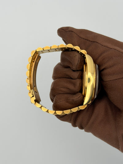 1984 Rolex Day-Date Missoni Ruby 36mm Yellow Gold 18038
