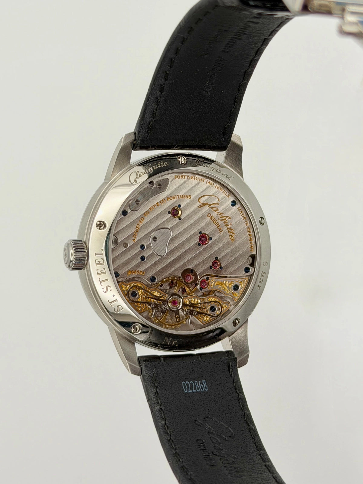 2026 Glashütte Original PanoReserve 40mm Stainless Steel 1-65-01-22-12-01