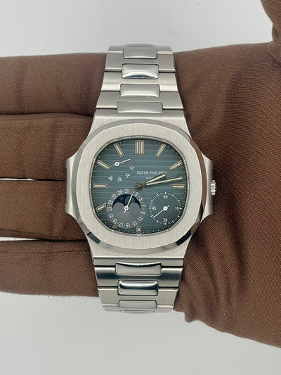 2006 Patek Philippe Nautilus Moonphase Unpolished 40mm Stainless Steel 3712/1A-001