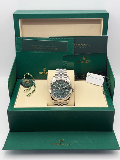 2026 Rolex SkyDweller 42mm Stainless Steel/White Gold 336934-0002