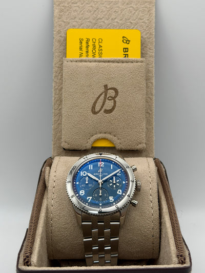 2026 Breitling Classic AVI Chronograph Tribute to Vought F4U Corsair 42mm Stainless Steel A233801A1C1A1