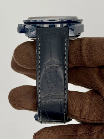 2025 Omega Speedmaster Moonwatch Co-Axial Master Chronometer Moonphase Chronograph Blue Side Of The Moon 44.25mm Ceramic 304.93.44.52.03.002