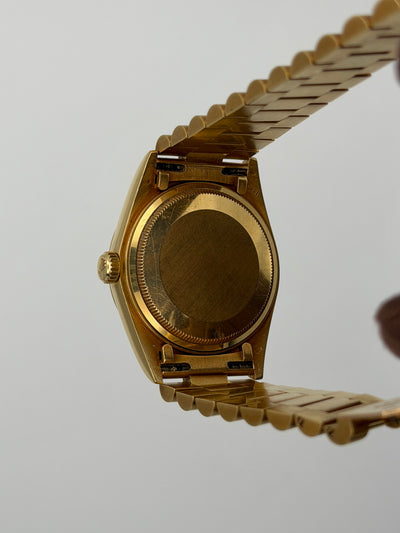 1984 Rolex Day-Date Missoni Ruby 36mm Yellow Gold 18038