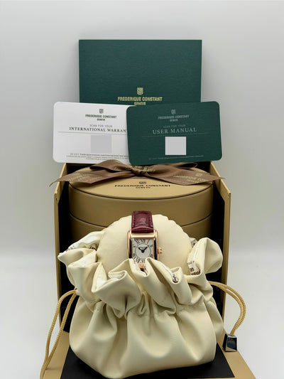 2026 Frederique Constant Classics Carree Ladies 30mm Stainless Steel FC-200MC24