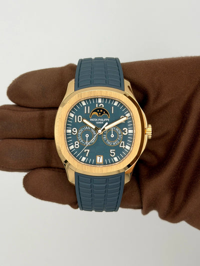 2025 Patek Philippe Aquanaut Luce Annual Calendar 40mm Rose Gold 5261R-001