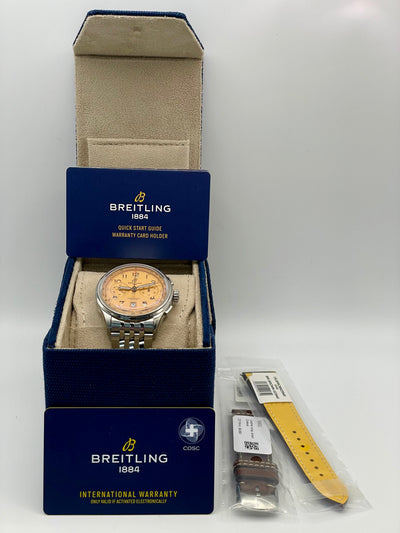 2025 Breitling Premier B01 Chronograph 42mm Stainless Steel AB0145331K1A1