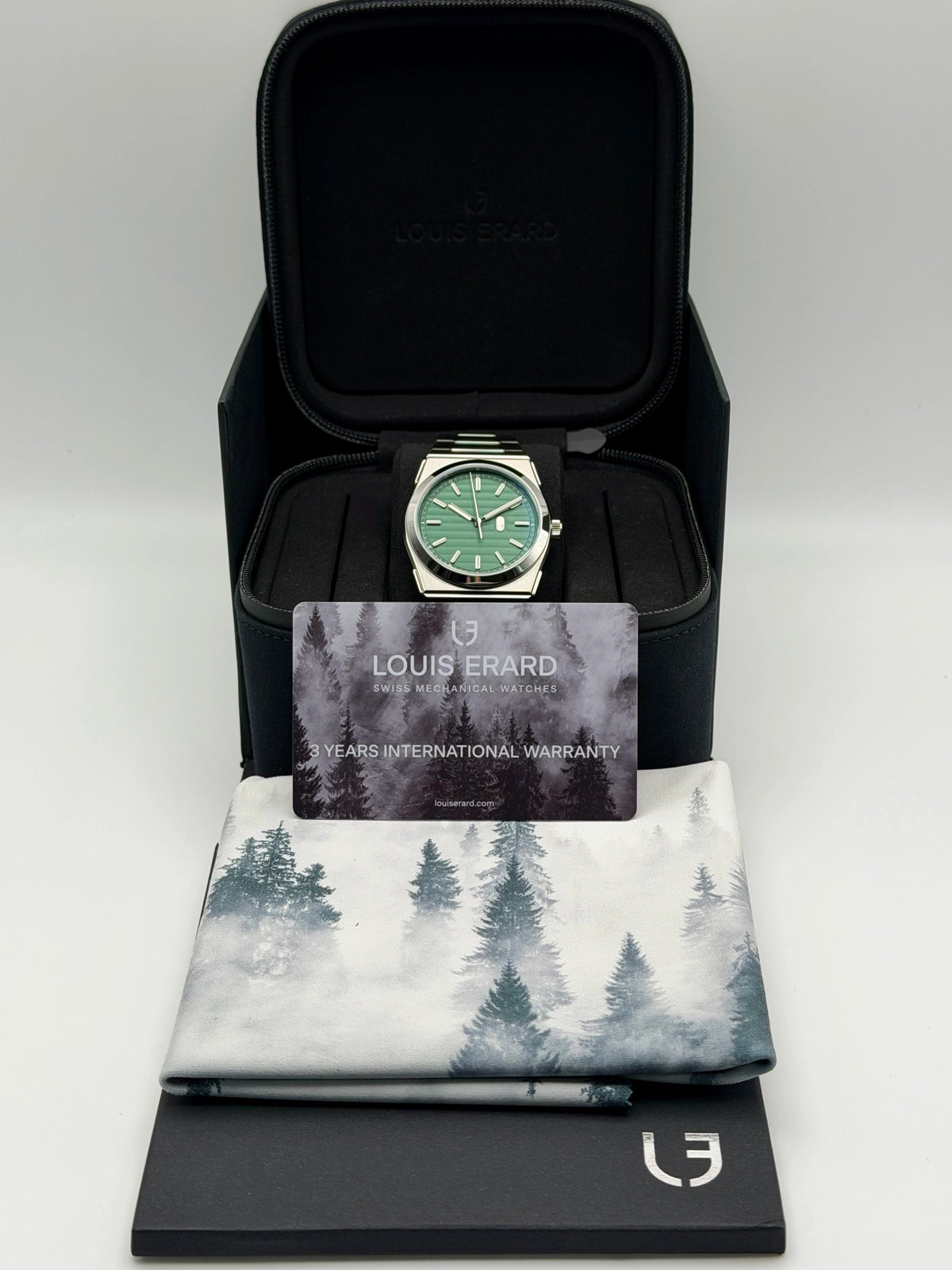 2026 Louis Erard 2340 Forest 40mm Titanium 35123TA03.BMT12
