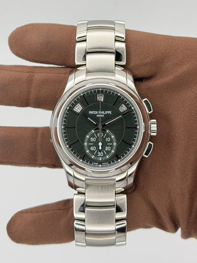 2022 Patek Philippe Complications Flyback Chronograph Annual Calendar 42mm Stainless Steel 5905/1A-001